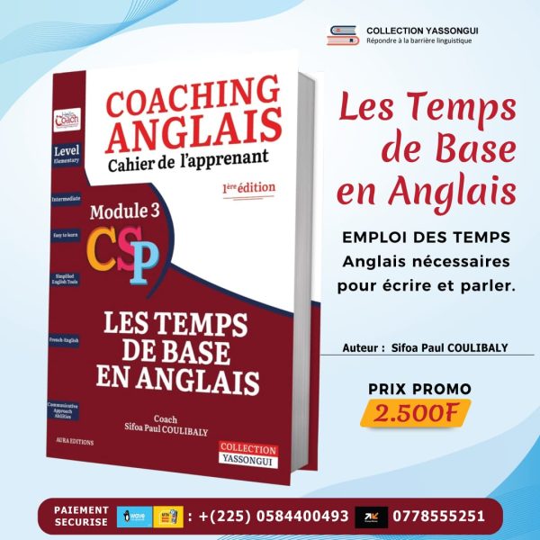 Module 3 coaching anglais
